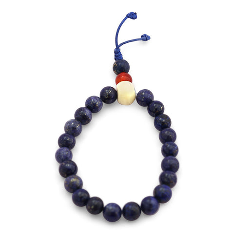 Lapis lazuli bracelet Mala